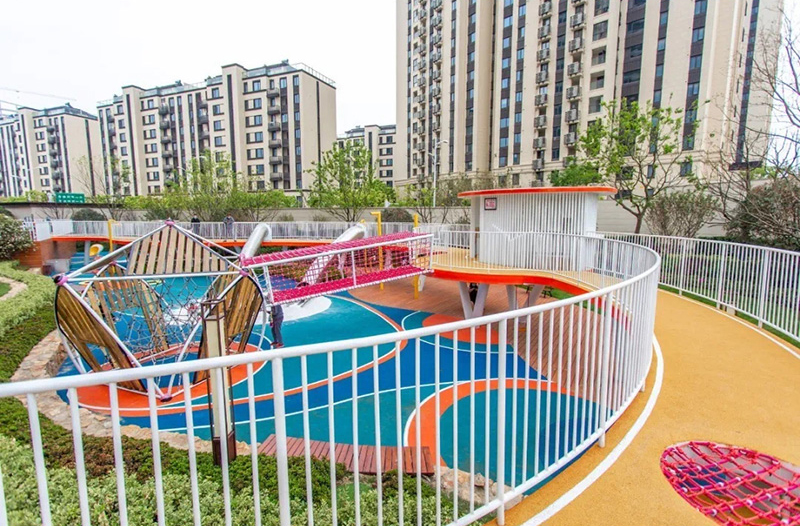 社區(qū)七彩長廊規(guī)劃設計廊橋