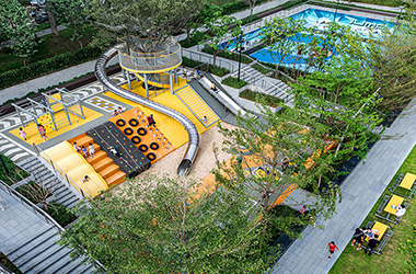 綠色生態(tài)攀爬公園游樂場解析