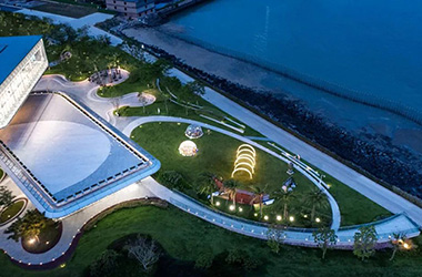 曲水式公園的空間分布案例