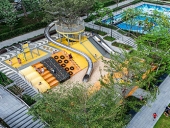 綠色生態(tài)攀爬公園游樂場解析