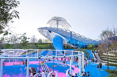 鯨魚造型新型兒童樂園