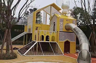幼兒園攀爬組合滑梯
