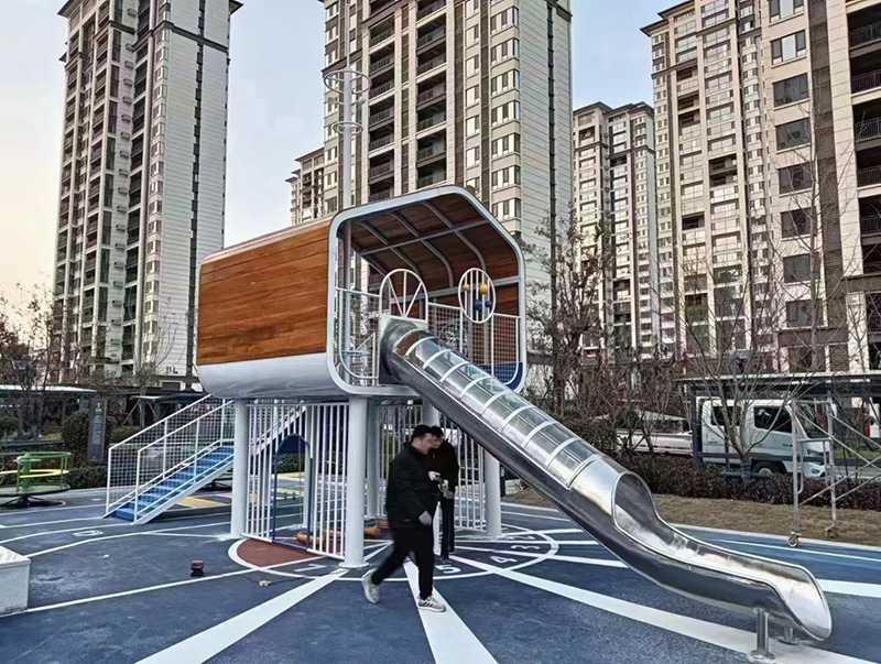 樹形不銹鋼滑梯