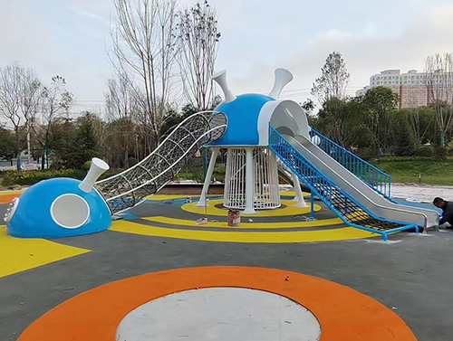 公園不銹鋼戶(hù)外滑梯