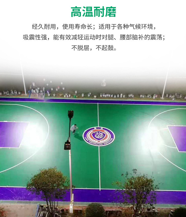 籃球場塑膠跑道
