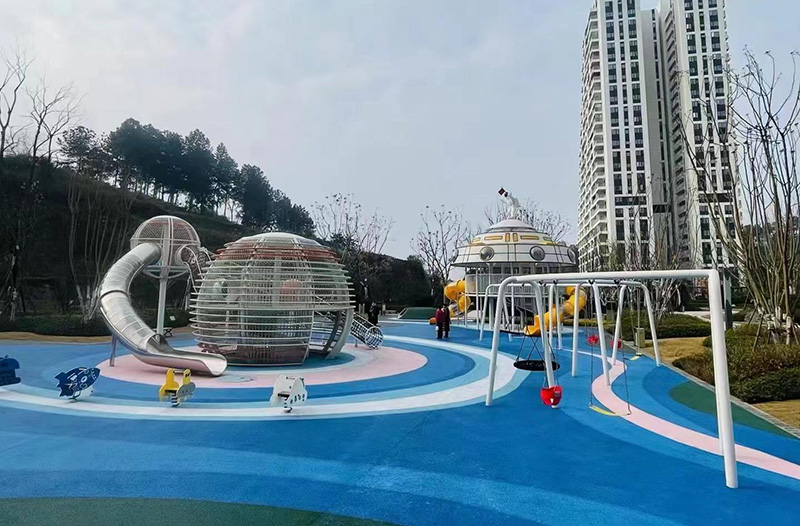 公園新型無(wú)動(dòng)力設(shè)備效果圖