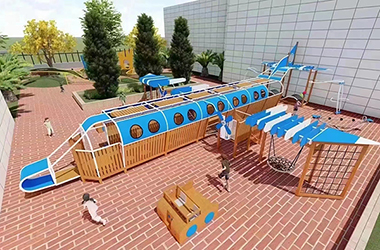 幼兒園動車造型游樂設(shè)備