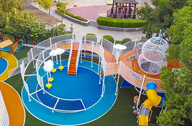 幼兒園戶外廊架游樂設(shè)施