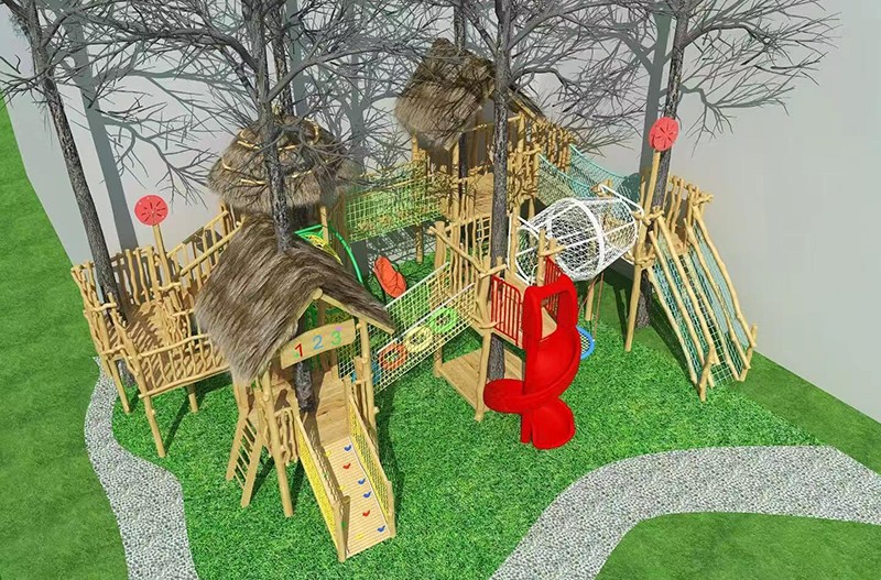 幼兒園戶外游樂設(shè)備效果
