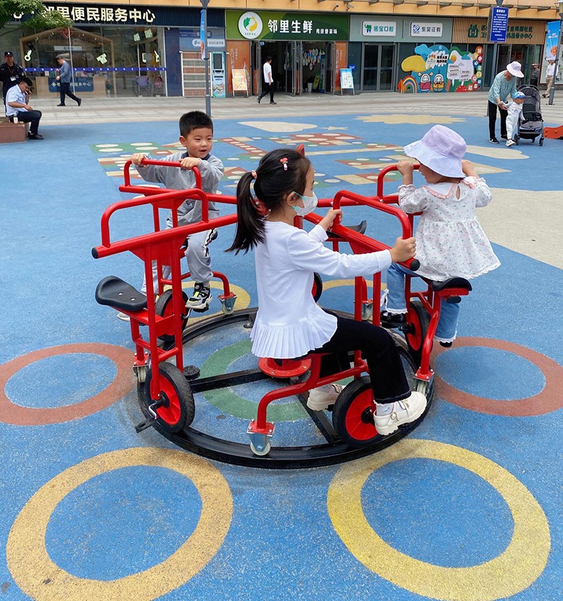 商業(yè)廣場兒童游樂設(shè)備旋轉(zhuǎn)椅